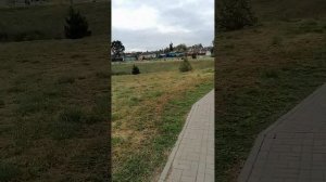 Щигры в октябре, река Щигор.