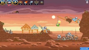 Angry Birds Star Wars - Gameplay Walkthrough Part 1 - Tatooine 3 Stars (Windows PC, Androi