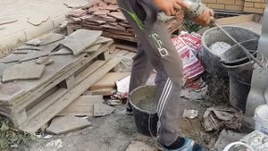 укладка натурального камня на стену