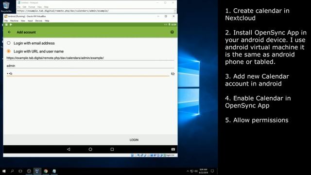 How to Synchronize Calendar on Android and Nextcloud смотреть онлайн