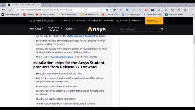 How to Install ANSYS 2023 R1 Students Version | ANSYS 2023 R1Product | Software Download & Install