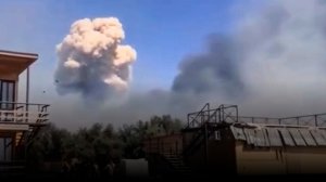 Детонация авиационных боеприпасов - причина взрывов на военном аэродроме в Крыму / РЕН Новости