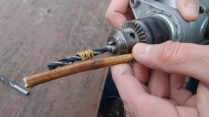 i 1 Прививка Дрелью Итальянская на Ствол лозу Винограда Grafting vine Grape with DRILL 20210322