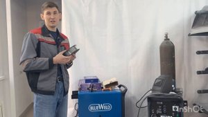 Обзор работы сварочного аппарата Blue Weld