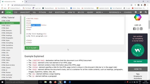 W3schools HTML tutorial | W3schools HTML | W3schools | HTML W3schools tutorial | HTML Tutorial