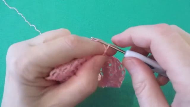 ОЧЕНЬ КРАСИВАЯ РЕЛЬЕФНАЯ САЛФЕТКА "РОЗОВЫЙ ФЛАМИНГО". ЧАСТЬ 1