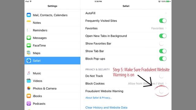 Warning Virus/Malware/Adware Removal on Safari iPhone/iPad/iOS