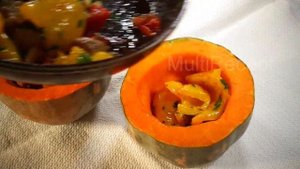 Запеченная Тыква в Духовке. Тыква Фаршированная Мясом и Овощами #тыквавдуховке