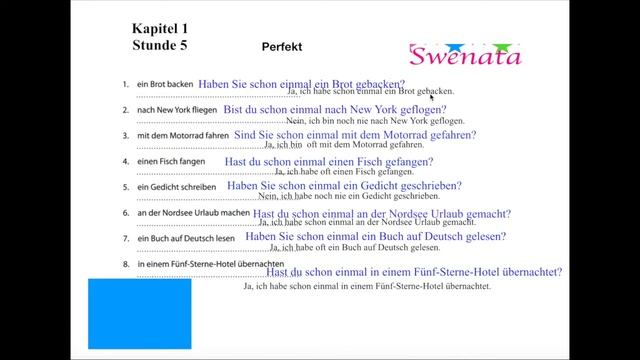 A2 Deutschkurs Stunde 5 Kapitel 1 смотреть онлайн