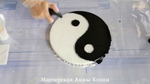 ♠ЧАСЫ "Инь Янь" своими руками из эпоксидной смолы и горячего клея♠Анна Кохан♠Artline