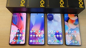 POCO X5 VS X5 PRO VS F5 VS F5 PRO - ANTUTU TEST! КТО САМЫЙ МОЩНЫЙ?