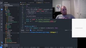 Live stream coding: bash script API server