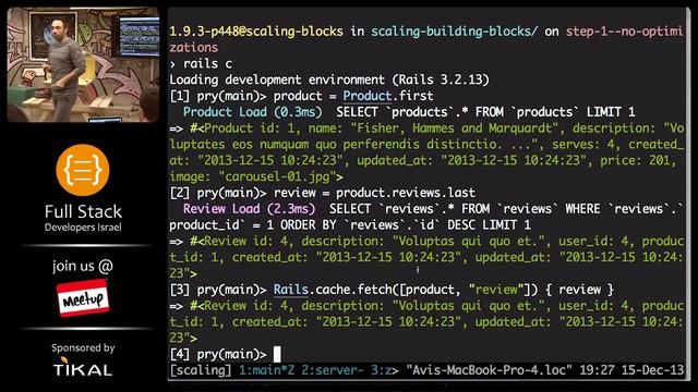 The Fundamentals of Scaling Rails Application workshop - Day 1, part 2 (HE) смотреть онлайн