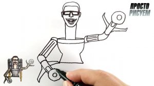 Как нарисовать Skibidi Toilet с пилами