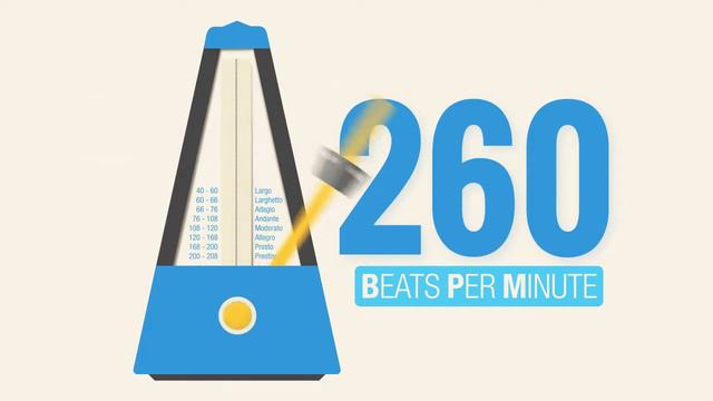 260 BPM Metronome | The BLuetiFuLL MeTRoNoME смотреть онлайн