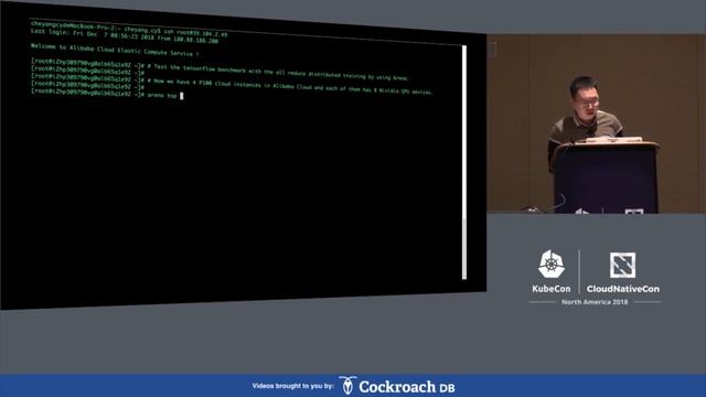 Using Kubernetes to Offer Scalable Deep Learning on Alibaba Cloud - Kai Zhang & Yang Che, Alibaba смотреть онлайн