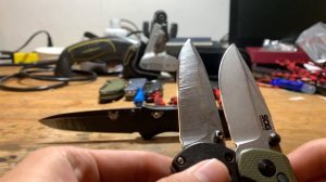 Benchmade barrage full size and mini - EthanRuinsEDC