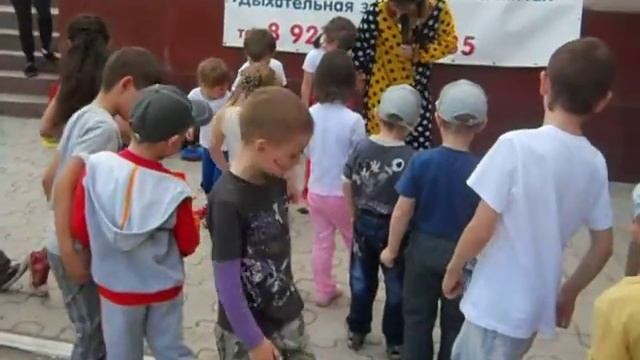 Детская фитнес разминка Мишка ГумиБер