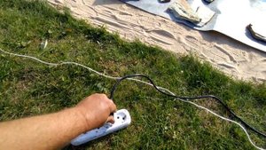 Плавательный пруд на даче с био-плато, часть 5. Насос и трубы в био-плато.