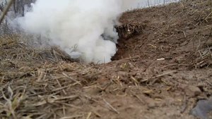 Самодельная дымовая шашка. испытание дымовой шашки.