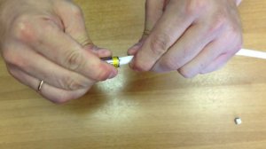 Установка компрессионного разъема на кабель RG-6