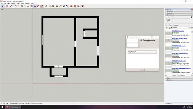 Проектируем цех для мини-производства шоколада в SketchUp Make | CHOCOLOGY смотреть онлайн