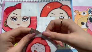 Стикеры Телеграмм? Бумажные Сюрпризы?Распаковка?Марин-ка Д