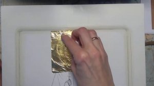 золочение нимба на масляный лак