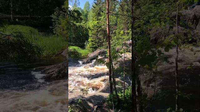 Рускеальские водопады. Карелия😍