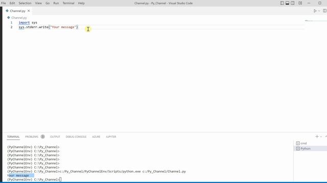 Python Tip: Terminate Python Program With A Message Using Single Line Of Code смотреть онлайн