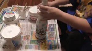 новогодняя бутылка