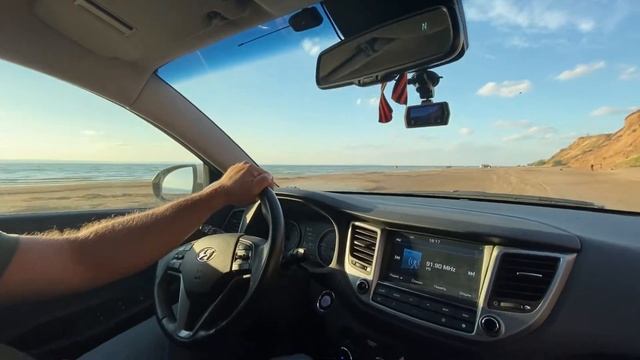 Поездка на пляж села Ягодное смотреть онлайн