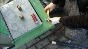 Замена одноразовой разрывной муфты на газовой колонке