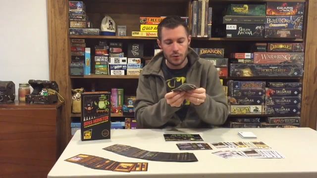 BOSS MONSTER card game review смотреть онлайн