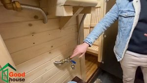 обзор баня бочка квадро овал 4 на 4 метра Гаврилов Ям ( Ярославль )