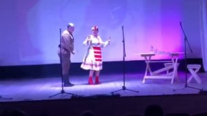 Церемония открытия года Театра  Елена Палениене и Олег Фролова исполнением отрывка из оперетты «Сва