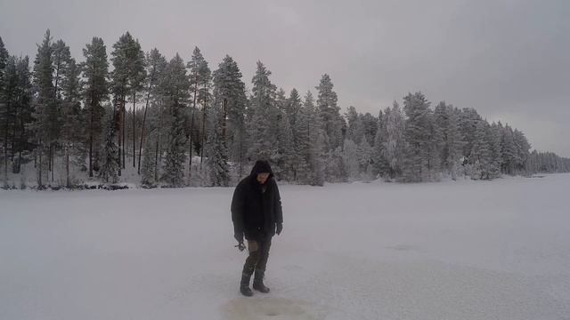 Рыбалка в Швеции зимой