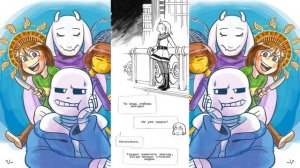 【Undertale】Stand-in, Подмена❤️💙#12【RUS DUB】