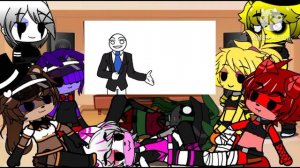 Реакция персонажей FNIA на ВЕСЬ САЛЛИ ФЕЙС ЗА 7 МИНУТ ( АНИМАЦИЯ SALLY FACE ) ЧАСТЬ 1