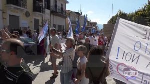 San Benedetto dei Marsi - Uccisione orsa: in piazza per ricordare Amarena