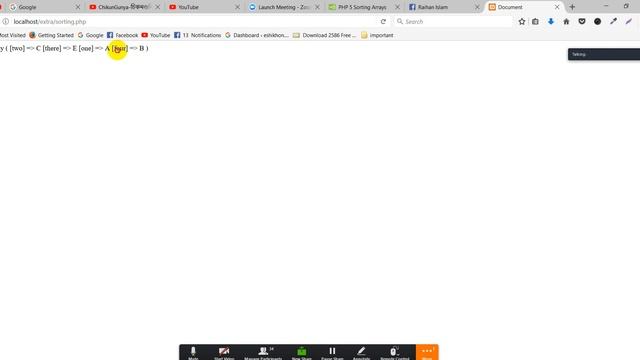PHP Bangla Tutorial for Beginners Full - PHP Tutorial Part 39 - php array krsort