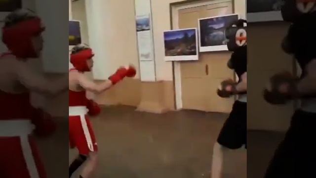 Спарринг между боями Брянск/Карачев смотреть онлайн