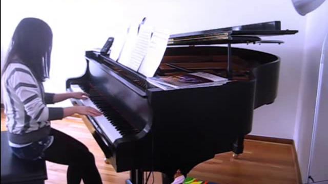 Piano Violin Cover Howls Moving Castle Theme Carousel of Life by Joe Hisaishi HQ Instrumental