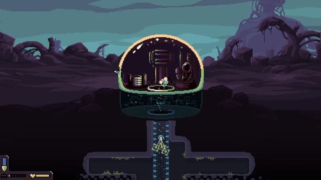 Палаш-дротик! / Средняя карта и новые враги / лифт и питомец / Dome Keeper -3- смотреть онлайн