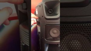 the biggest one. Sony mhc - v83d!