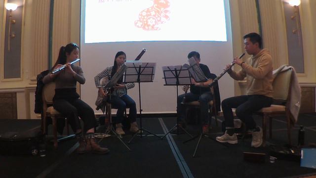 Mozart: Rondo Alla Turca Transcribed for Woodwind Quartet @Vienna 20230302 смотреть онлайн