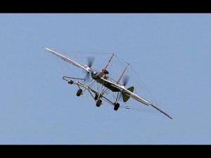 Полёт натурной модели самолёта Можайского
