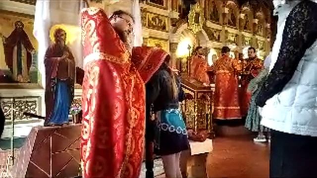 мироносица,храм свт Иоасаф(Белгородский) 08.05.2022 смотреть онлайн