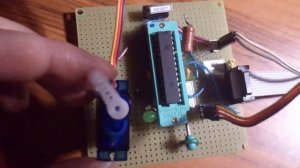 Сервопривод управление через AVR Atmega8