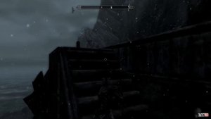 SKYRIM - DAWNGUARD - [Внутренний Двор Волкихар] #5